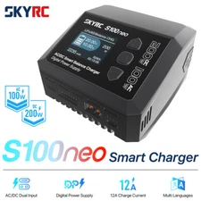 SkyRC S100neo Balance Charger Discharger for LiPo/Li-ion/Life/NiMH/NiCd Battery