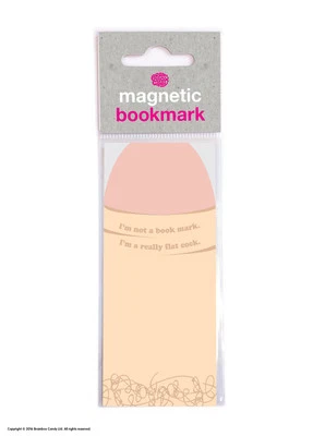 BRAINBOX CANDY Bookmark Magnetic Funny Rude Humour Novelty Cheap Present Gift Reading Books