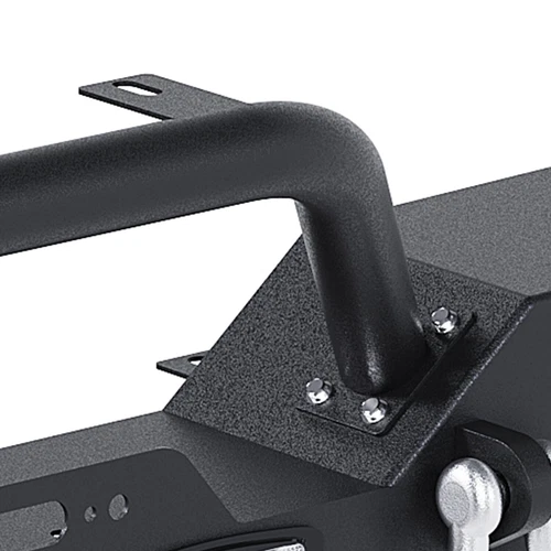 Rock Crawler Front Bumper Winch Plate w/ D-Rings For 87-06 Jeep Wrangler TJ YJ - Picture 10 of 18