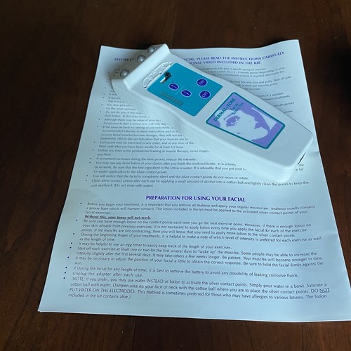 Dermal Tone Facial Exercise Treatment Vintage Tested Working eBay