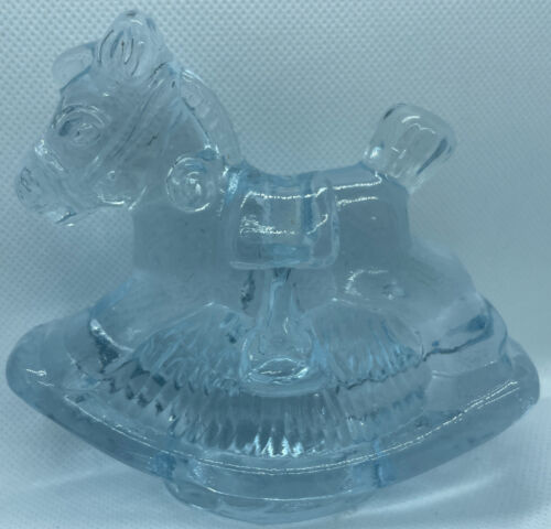 Biederman Rocking Horse Crystal Candle Holder - Picture 1 of 9