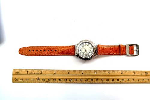 NUEVO Reloj de Buceo Swatch Irony SEALIGHTS YDS100 con Estuche y Papeles 1995 Nuevo de Lote Antiguo Caballeros - Imagen 9 de 11