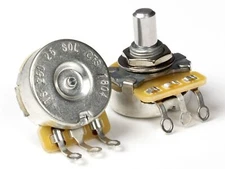 CTS 250k Audio/Log Pot, Solid Shaft, Telecaster