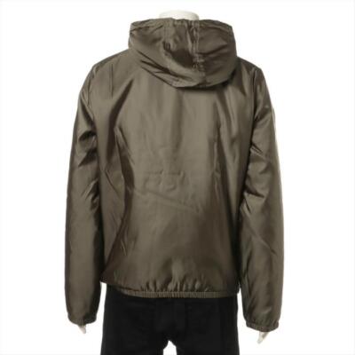 GUCCI Authentic Nylon Jacket Blouson Color Khaki Wear For GUCCI Authentic Nylon Jacket Blouson Color Khaki Wear For