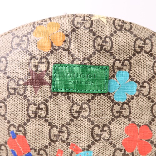 GUCCI GG Backpack 271327 Coated Canvas Brown Green - Picture 11 of 14