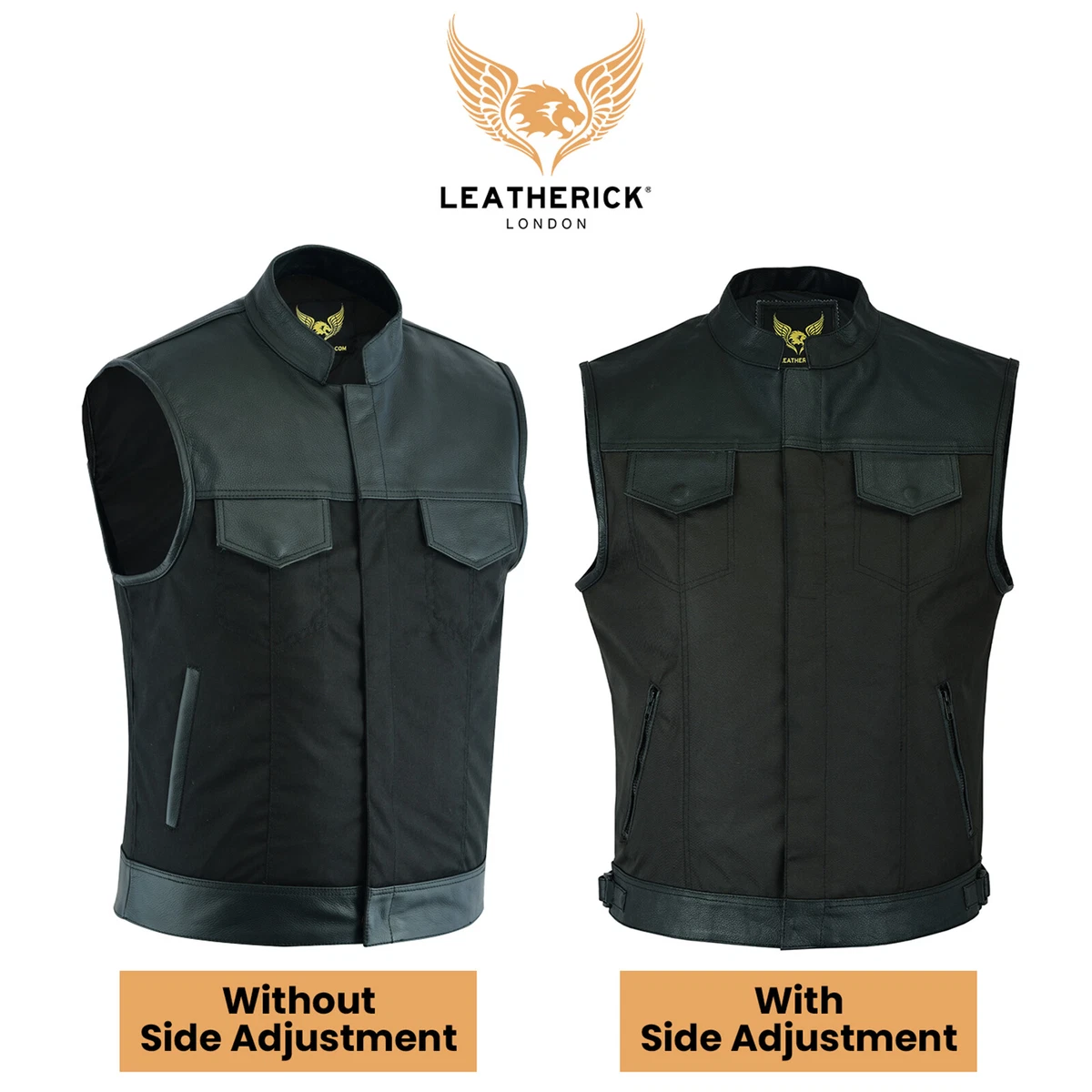 Soa style store leather vest