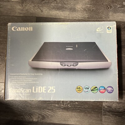 Canon CanoScan LiDE25 Flatbed Color Image Scanner