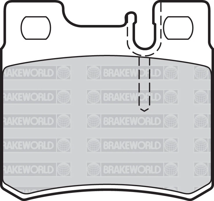 OEM SPEC REAR DISCS AND PADS 258mm FOR MERCEDES-BENZ (W124) 300 E 24V 1989-92 - Imagem 2 de 4