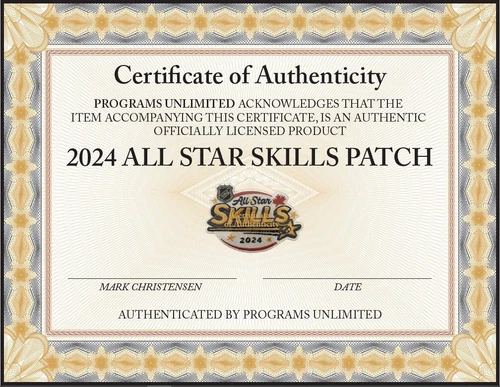 2024 NHL ALL STAR GAME SKILLS PATCH TORONTO MAPLE LEAFS JERSEY STYLE LIMITED - Picture 5 of 5