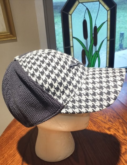 Puma houndstooth pattern black white stretch fit … - image 3