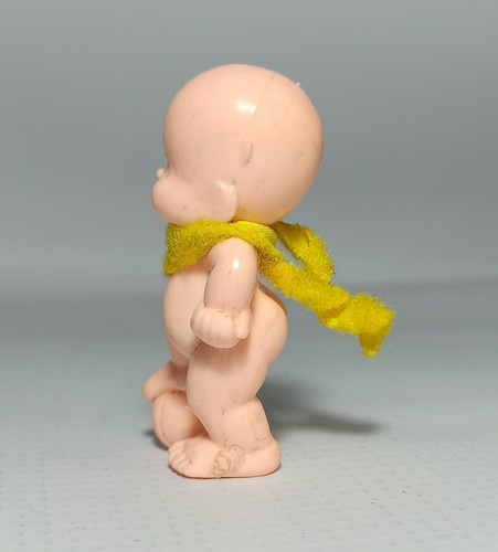 EL GRECO GREEK 80's LES BABIES L'IL SPRITE OODLES FLESH BABY DOLL w/ CLOTH # 37 - Picture 6 of 8