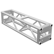 Global Truss DT-GP Square 4FT End Plated Straight Segment DT-GP4