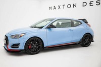 Side Flaps FüR Hyundai Veloster N Mk2 Schwarz Glanz Seitenschweller Schweller