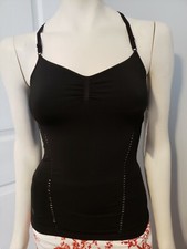 Athleta Allegro Support Too Seamless Fitted Strappy Removable Pads NWT Tank XS