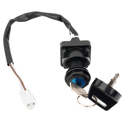 Genuine Ignition Key Switch For 05-08 Suzuki LTZ400, 06-08 DVX400, 05-06 KFX400 ATV - Part #F96