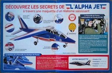 Construisez l'Alpha Jet Hachette Collection Échelle 1/16 Complet Très Rare !!!!