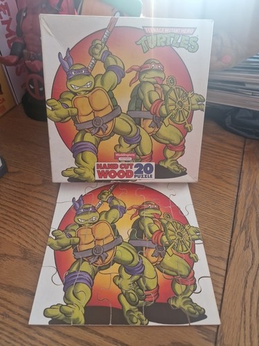 Waddingtons Teenage Mutant Hero Turtles Puzzle Puzzle Ninja 1989 komplett 20