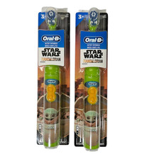 Oral-B Kids Electric Toothbrush The Mandalorian Baby Yoda Star Wars Grogu X 2