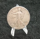 Silver 1939 D  Rare Walking Liberty Half  Dollar nice looking  coin    TP 10671