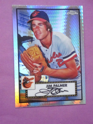 Jim Palmer - 2021 Topps Chrome Baseball card #533 - Baltimore Orioles - pitcher
