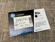 HP 80A Black Original LaserJet Toner Cartridge CF280A (4143) New