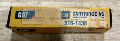 #ad CAT 316 1438 Hydraulic Cartridge Valve NEW OEM Genuine Caterpillar Assembly $136.47