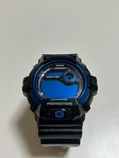Casio G-SHOCK G8900A Authentic Used Black Blue Watch Battery Not Included