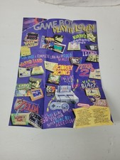 Vintage Game Boy Play It Loud! 1994 Nintendo Game Boy Poster