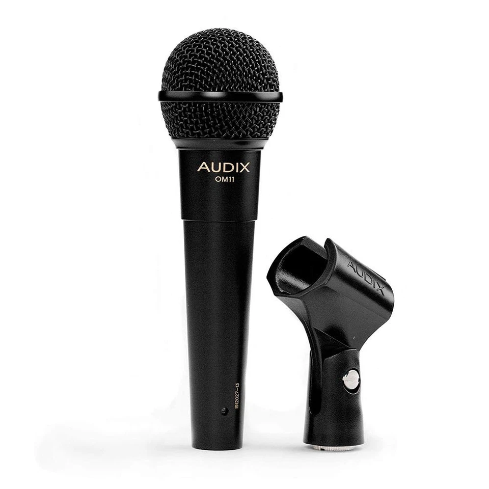 AUDIX OM11 Vocal Live Singing Studio Recording Handheld Dynamic Microphone Super - Image 4 of 4