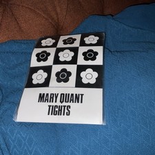 V & A Mary Quant Yellow Tights One Size Brand New