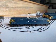 N Gauge Graham Farish Class 47, 47404, Dcc Fitted BR blue Unboxed