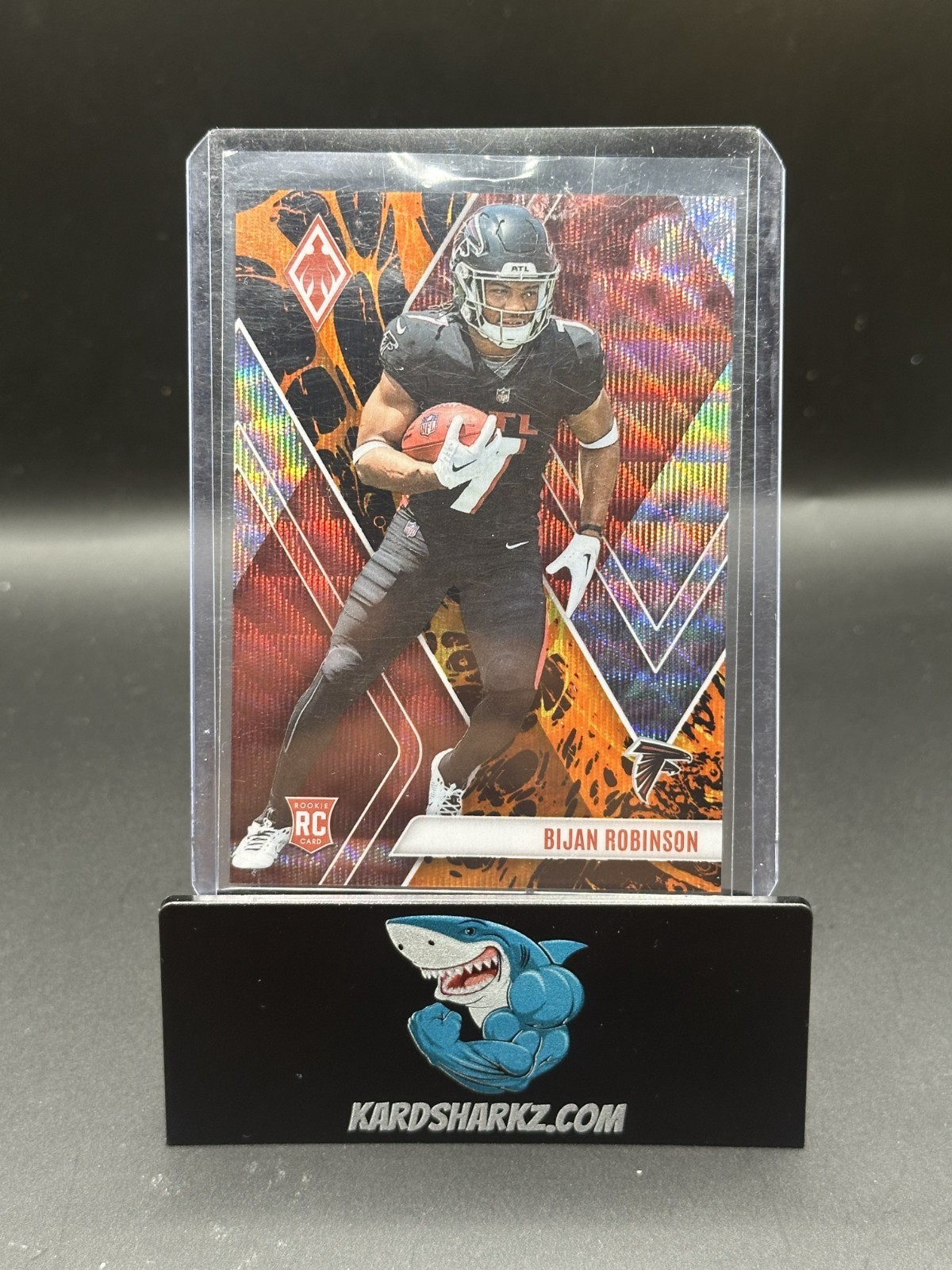 2023 Panini Phoenix - Rookies Bijan Robinson #104 Lava /175 (RC)