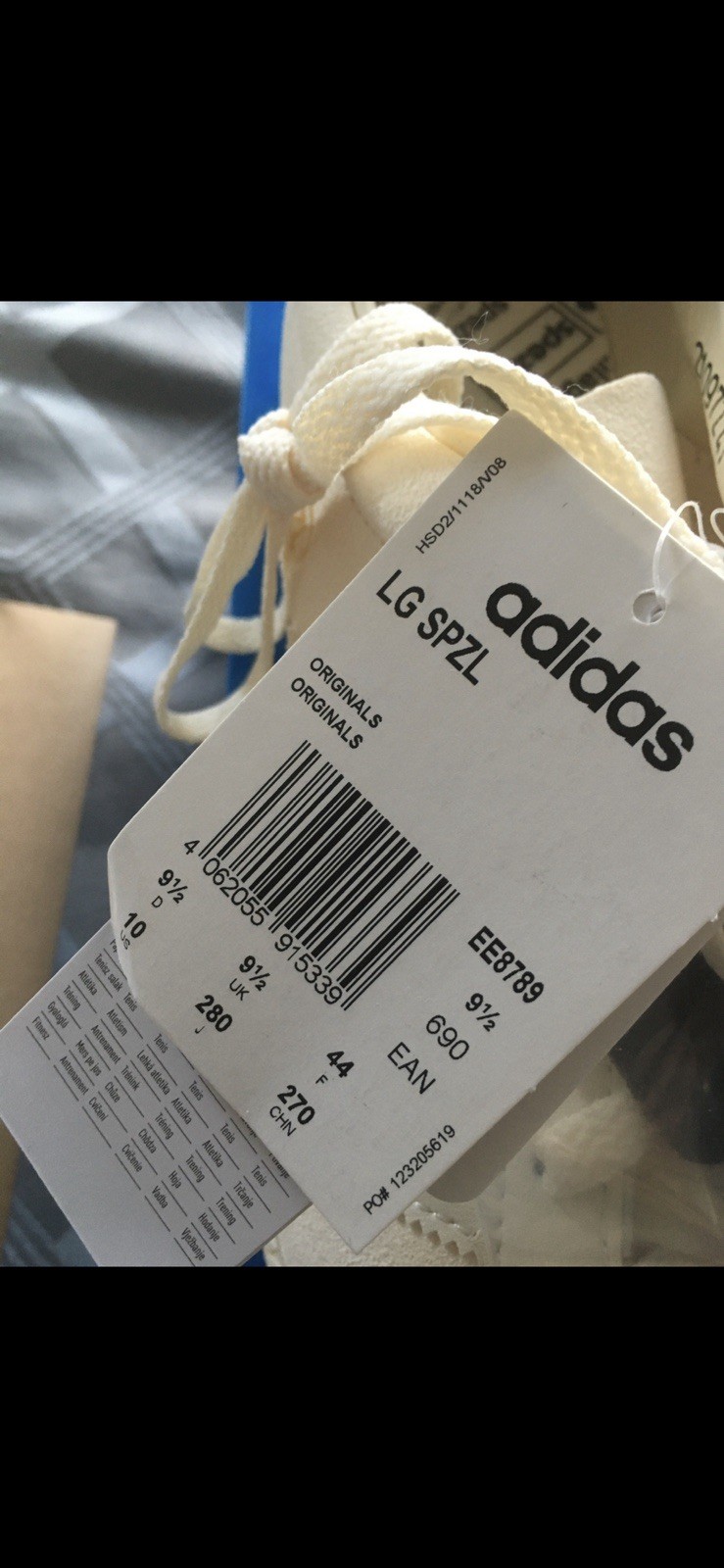 Liam Gallagher Adidas 9.5 Rare image 4