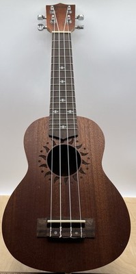 Ammoon Ukulele Wooden 21  Long