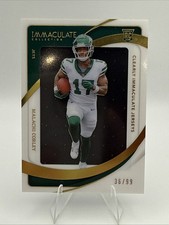 2024 Panini Clearly Immaculate Jerseys Malachi Corley /99 New York Jets Rookie