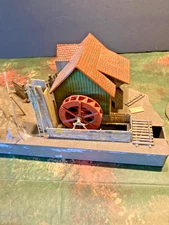 HO SCALE MODEL GRIST MILL BUILDING
