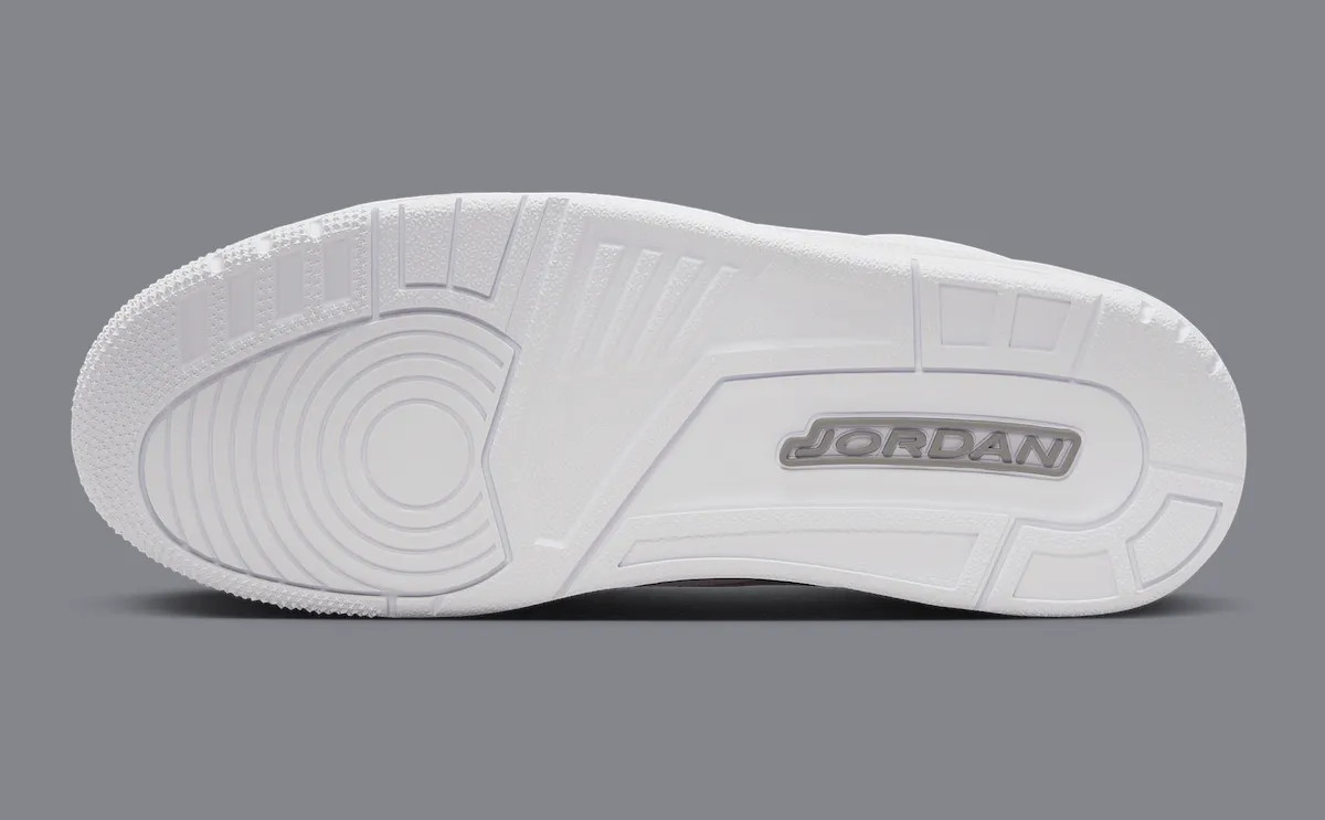 Nike Air Jordan 3 Retro Pure Money White Metallic Silver 