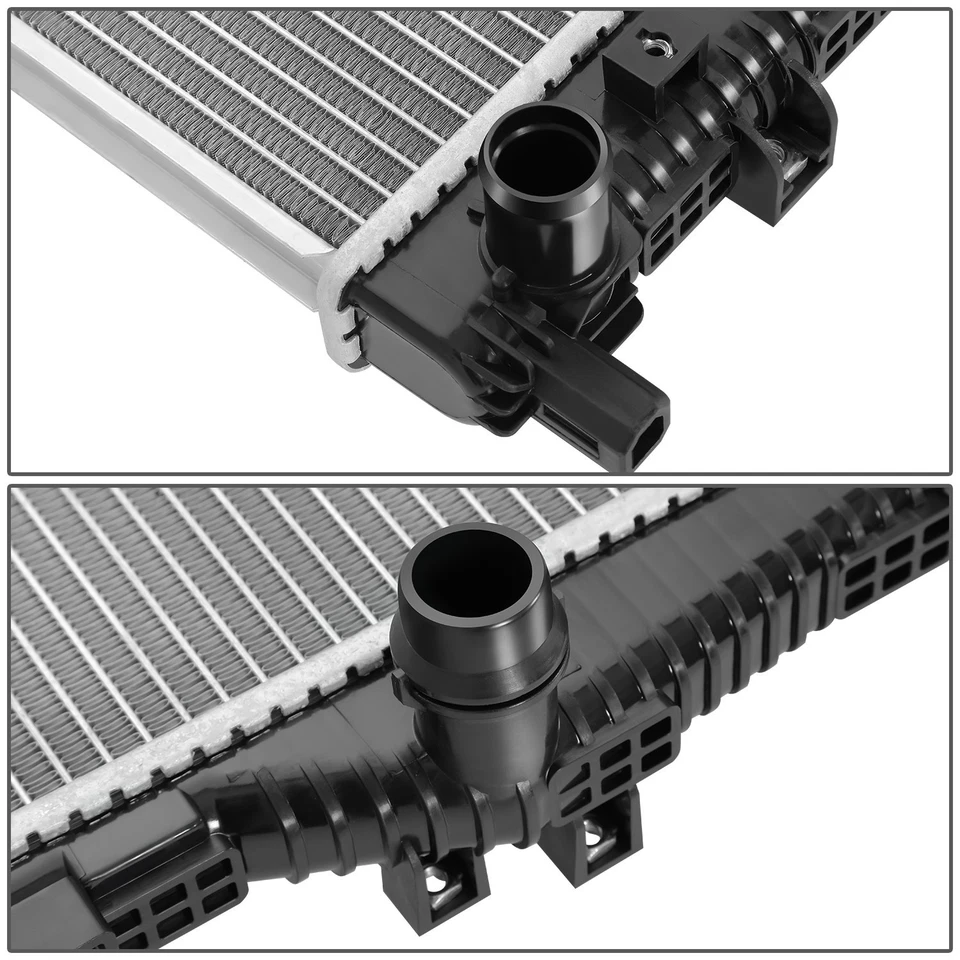 For 19-23 Jeep Cherokee 2.0L OE Style Aluminum Core Cooling Radiator DPI 13847 - Изображение 3 из 4