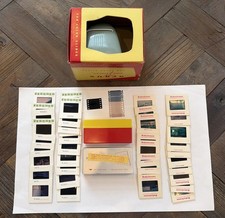 Argus PreViewer Handheld Color Slide Viewer with Original Box Green  Slides