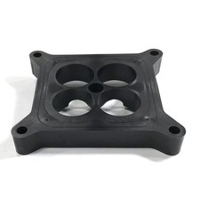 Afr Carburetor Spacer 4460 4150 Square Bore 1.000 In. 4-hole Black Phenolic
