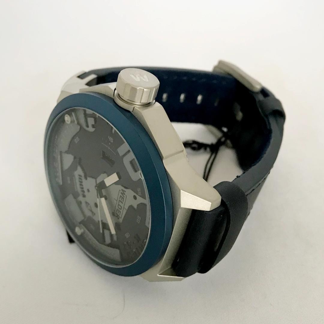 Unused U-Boat WELDER K-52 Blue Camo Dial 100M Quartz Watch with