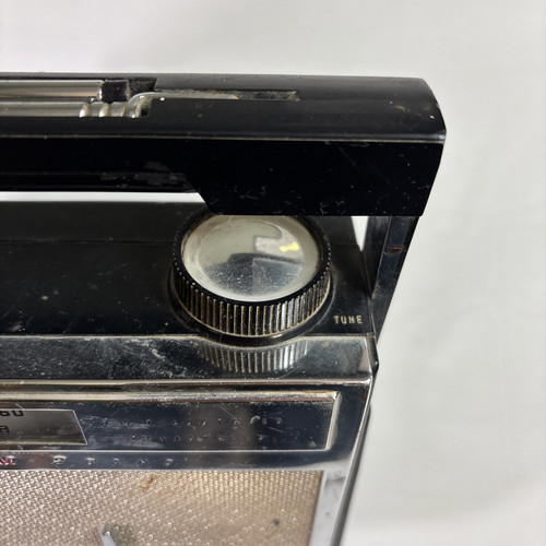 Vintage Holiday Portable Transistor AM/FM 2 Band Radio X10 Kilocycles Tested. - Bild 10 von 14