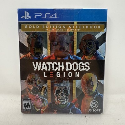 Watch Dogs: Legion Gold Edition Steelbook Playstation 4 PS4 Brand New Sealed!