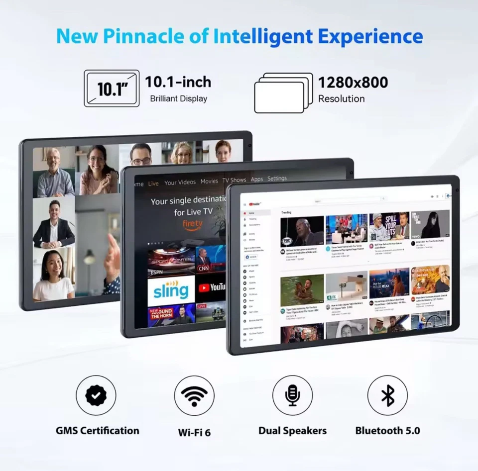 Android 14 Tablet 2024, 10.1 Inch, Octa-Core, 128GB - Image 3 of 4