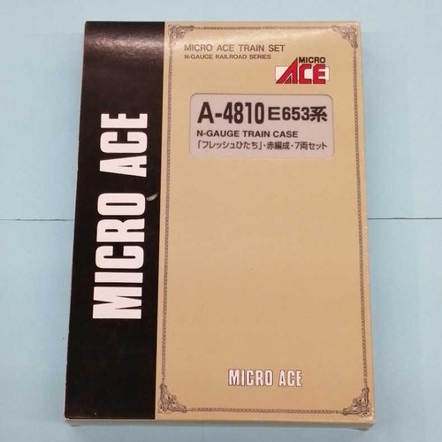 MICRO ACE A-4810 E653 Serie "Fresh Hitachi" - Red Formation - 7-Car Set | Condition: Gebraucht