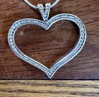 Heart Pendant / Necklace ! New Secret of Love silver