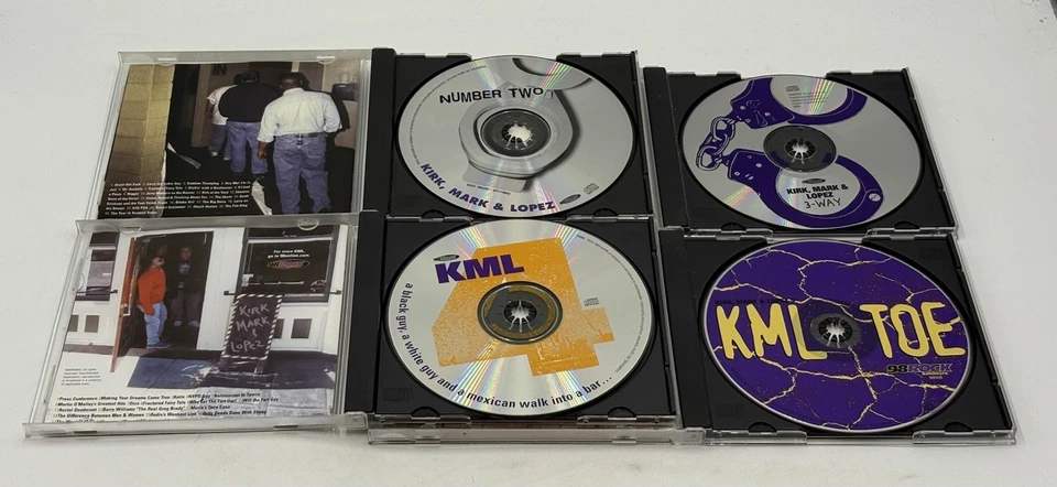 Kirk, Mark & Lopez 4 CD Collection *No Scratches* 98 Rock Baltimore Morning Show - Imagem 2 de 4