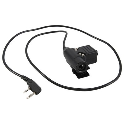 U94 7,0 mm PTT-Kabelstecker-Headset-Adapter 2-Polig für  UV-5R UV-S9 Plus U1478