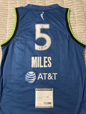 OLIVIA MILES SIGNED NIKE JERSEY MINNESOTA LYNX WNBA AUTOGRAPH PSA COA AUTHENTIC