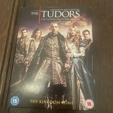 The Tudors: Season 3 DVD (2009) Jonathan Rhys Meyers cert 15 3 discs Great Value